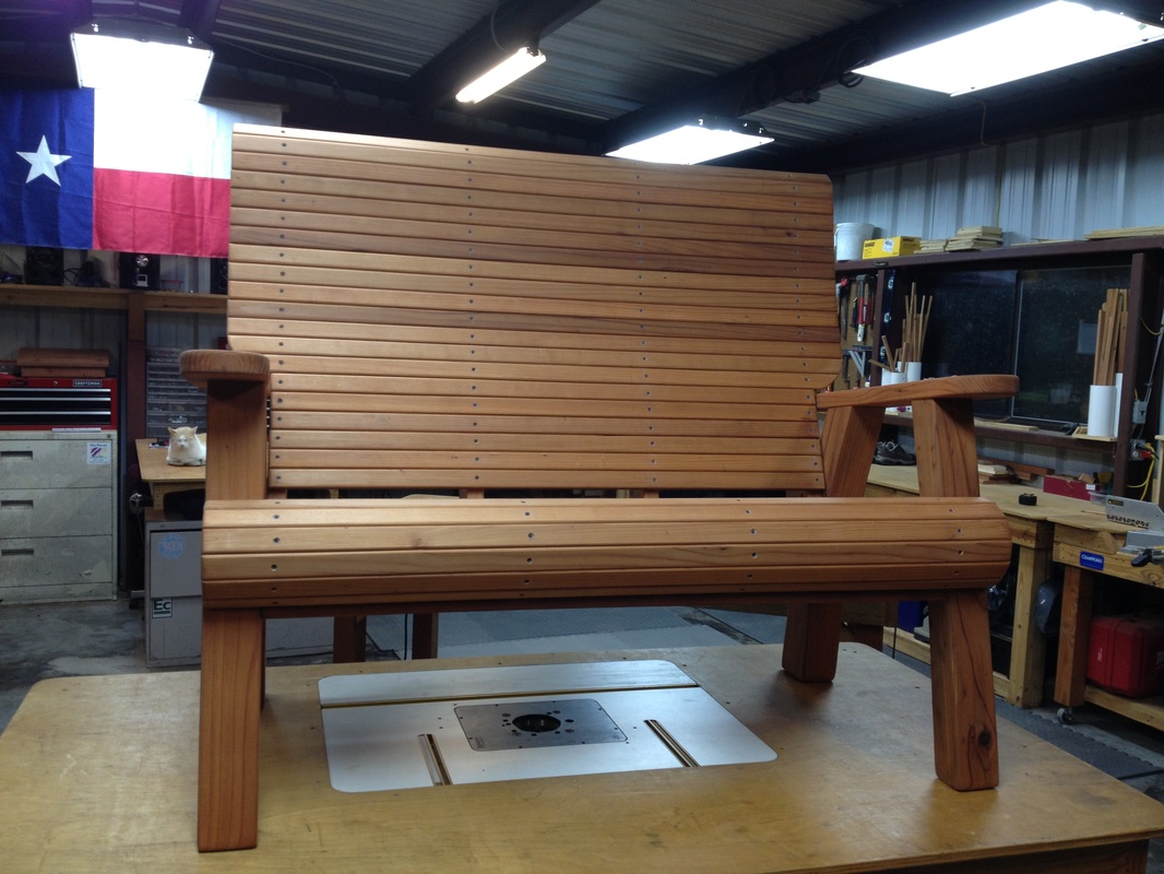 My Redwood Del Sol Bench Seat Late Night Finish