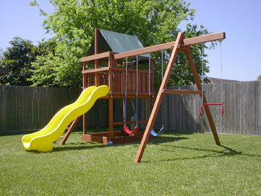 Triton DIY Fort and Add-on Swingset