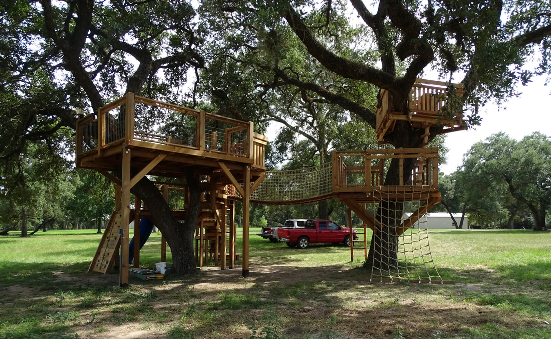 We are local Tree House Builders for Colorado County, Texas and Surrounding Counties